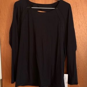 NWT Lululemon If you’re lucky tee size 6